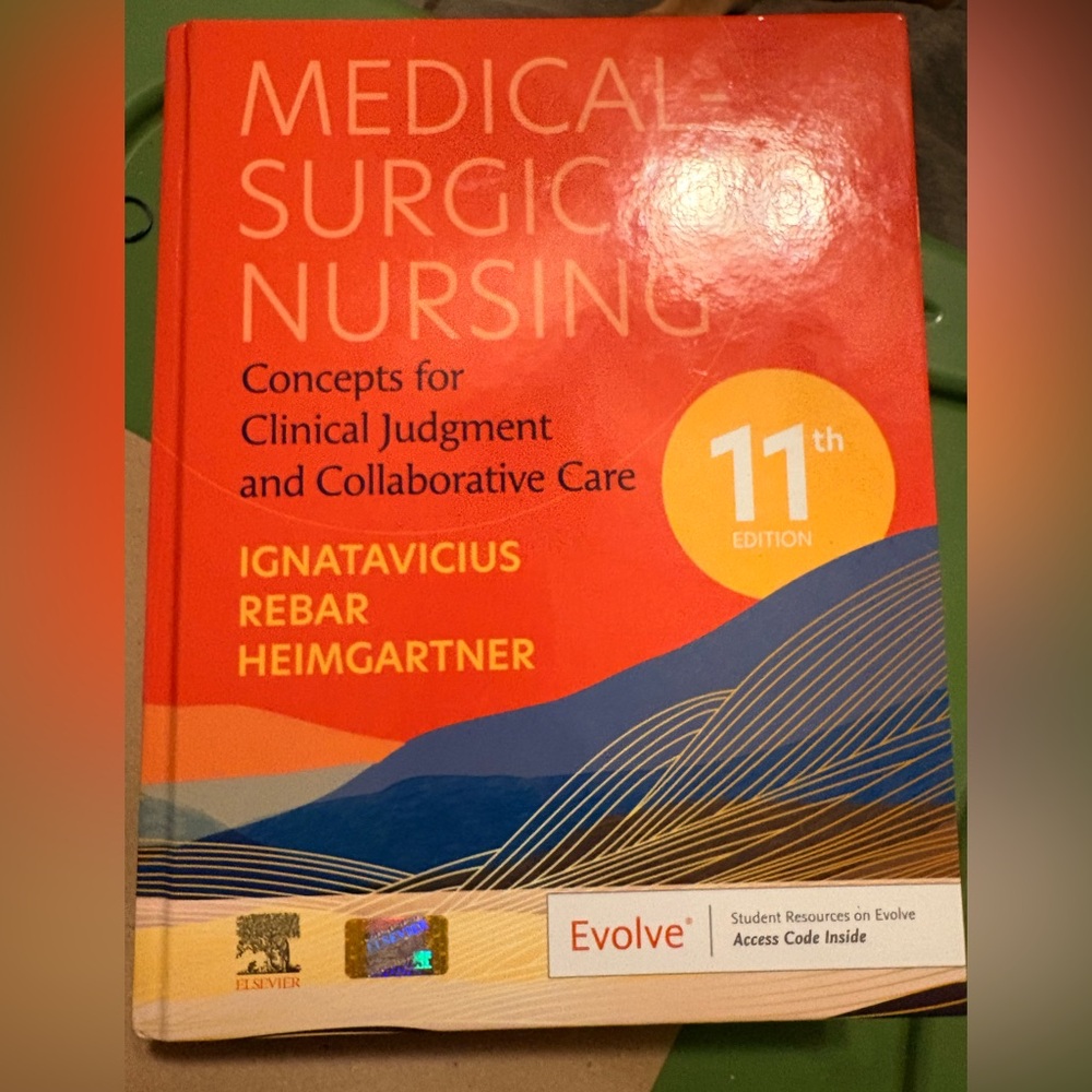 Medical Surgical Nursing Textbook 11th Edition